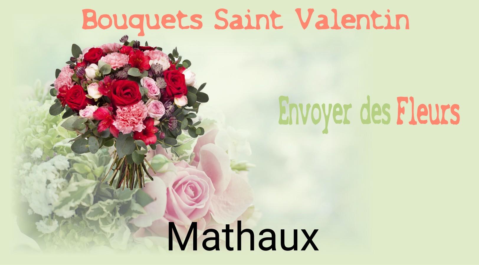 Roses de Saint-Valentin livrées à Mathaux